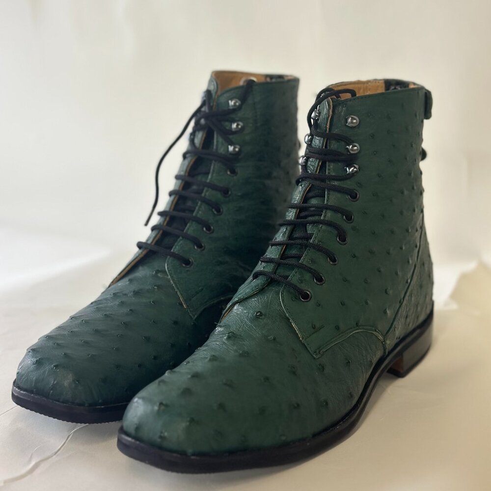 Der Dau Handcrafted Genuine Ostrich Leather Boots